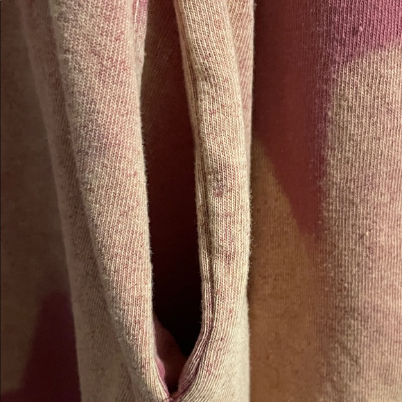 Sage & Fig Star Patterned Pink and Orange Sweatshirt Dress - Picture 4 of 12